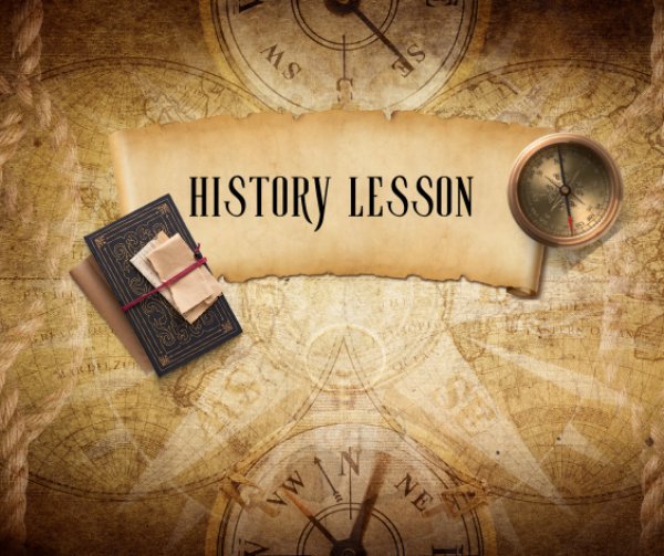 Brown Ancient Vintage Illustrative Simple History Project Presentation (Facebook Post) - 1
