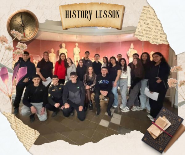 Brown Ancient Vintage Illustrative Simple History Project Presentation (Facebook Post) - 2